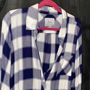 🦋SOFT BUTTON UP PLAID 🦋